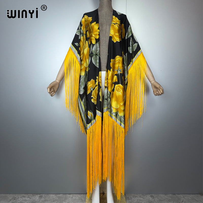 Kaftan Women Boho - WINYI Africa Kimono, Pareo de Bikini