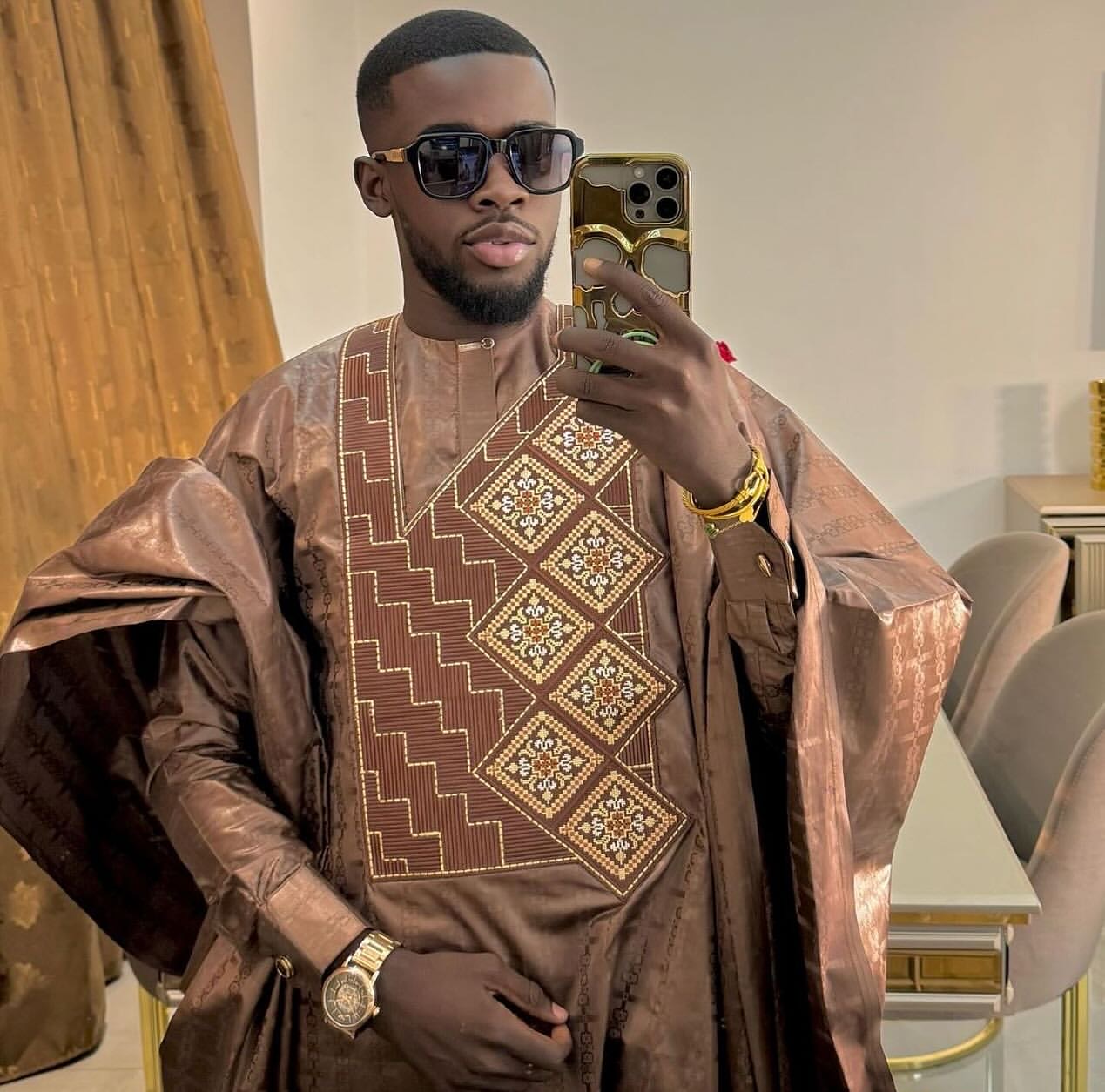 Dashiki Shirt Men - Ropa africana para hombre, Top de