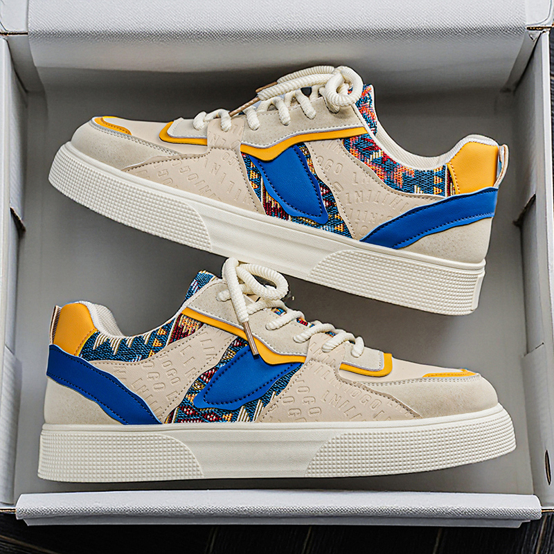 Ethnic Fashion For Men - Zapatillas Deportivas de Plataforma con Parches