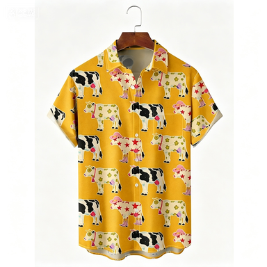 Ethnic Fashion Style - Camisa Hawaiana con Estampado Floral para