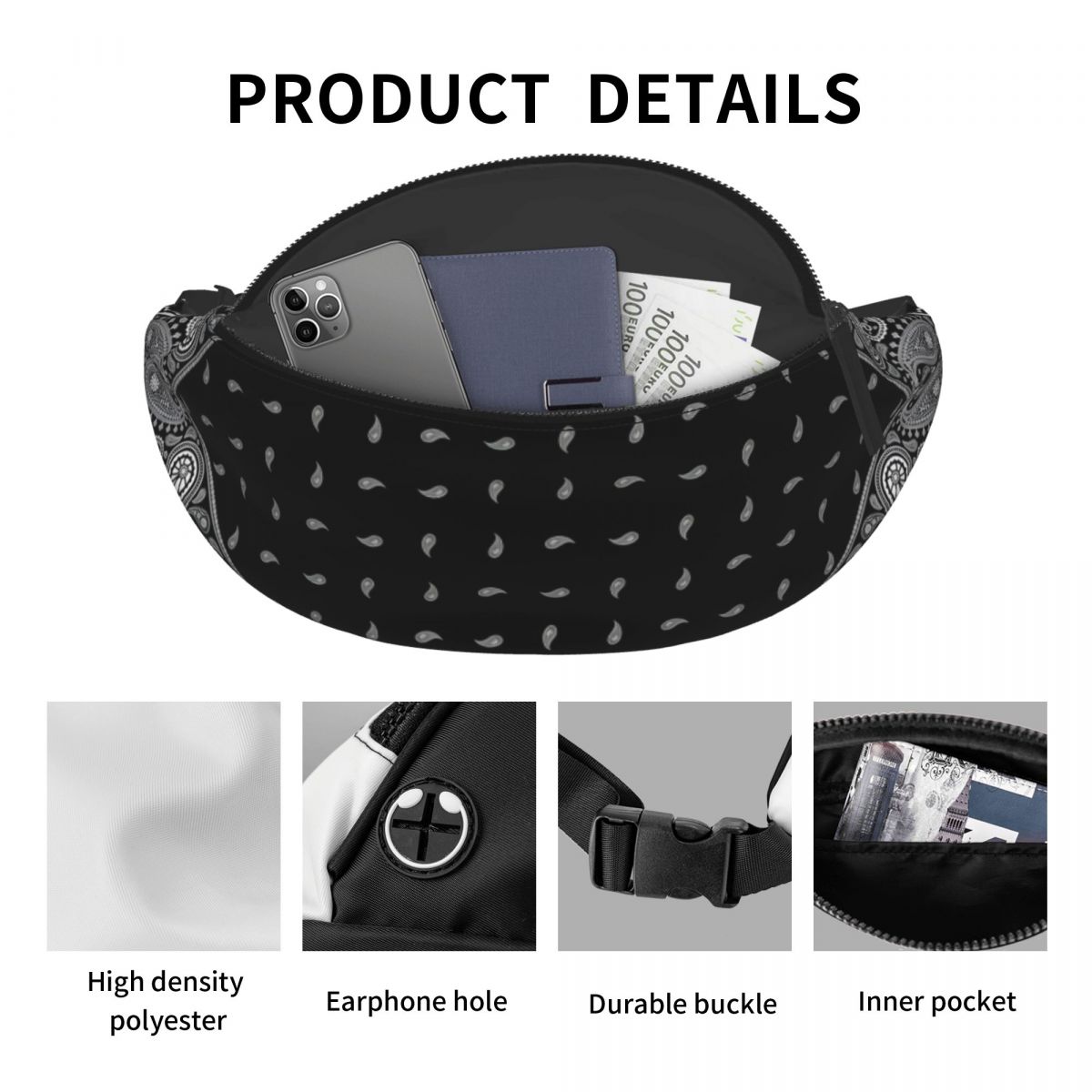 Riñonera Personalizada de Esti - Ethnic Fashion For Men reseña y precio
