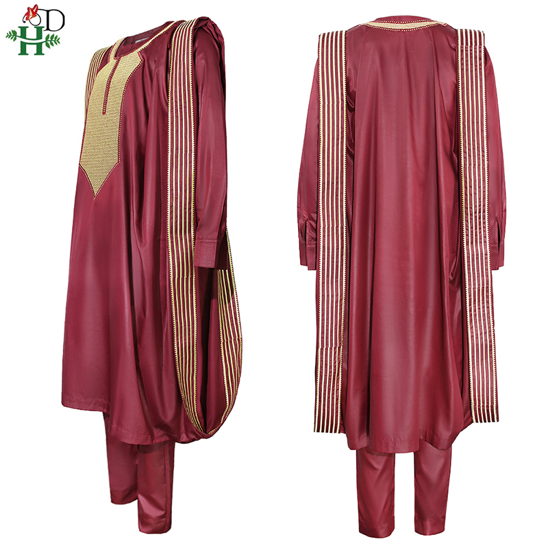H & D-traje africano de Agbada - Dashiki Shirt Men reseña y precio