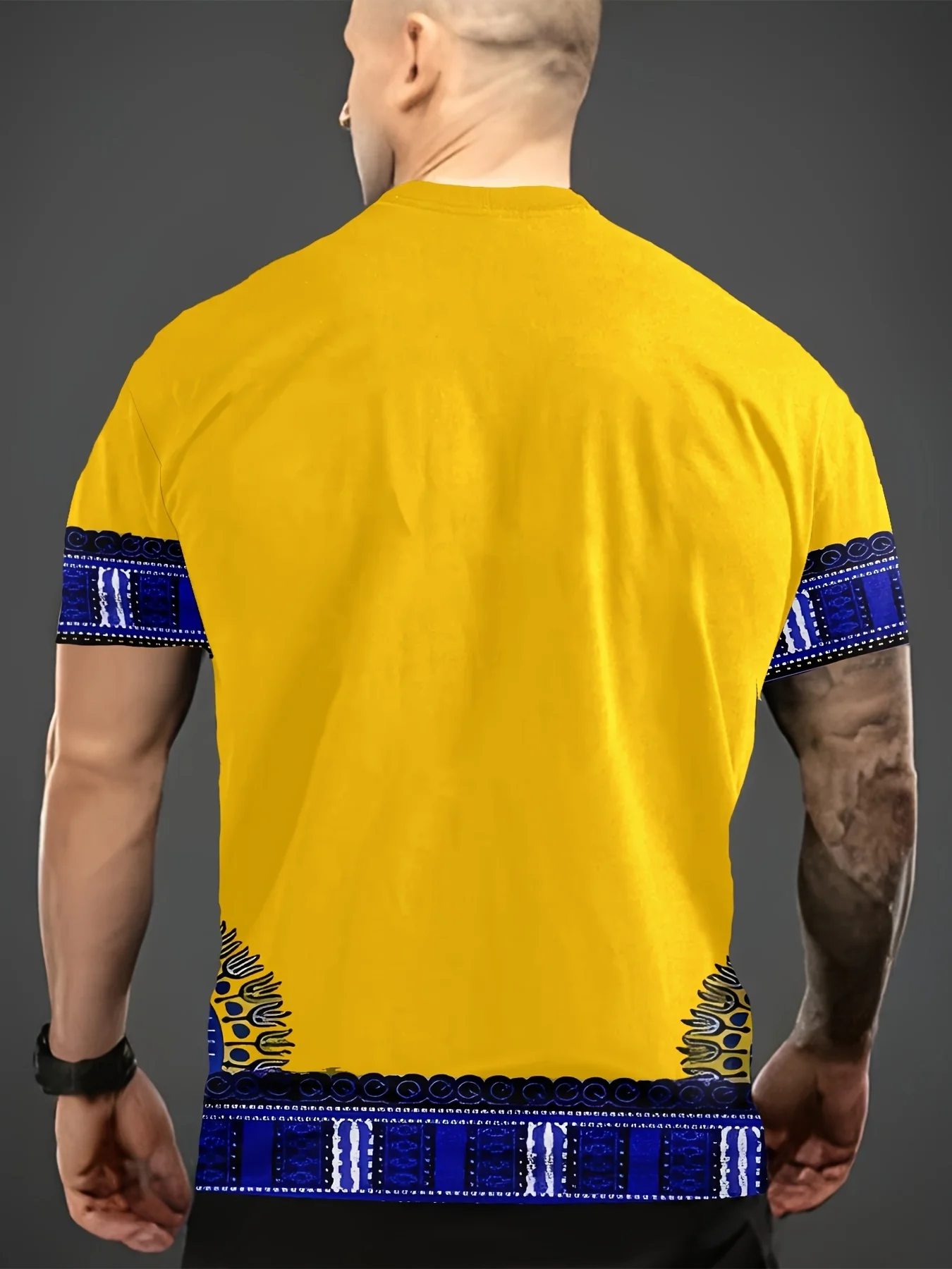 Camiseta Vintage para Hombre c - Dashiki Shirt Men reseña y precio