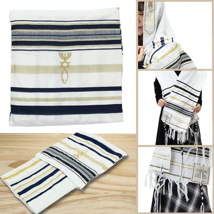 Talit Judío, Manto de Oración  - Ethnic Fashion For Men reseña y precio