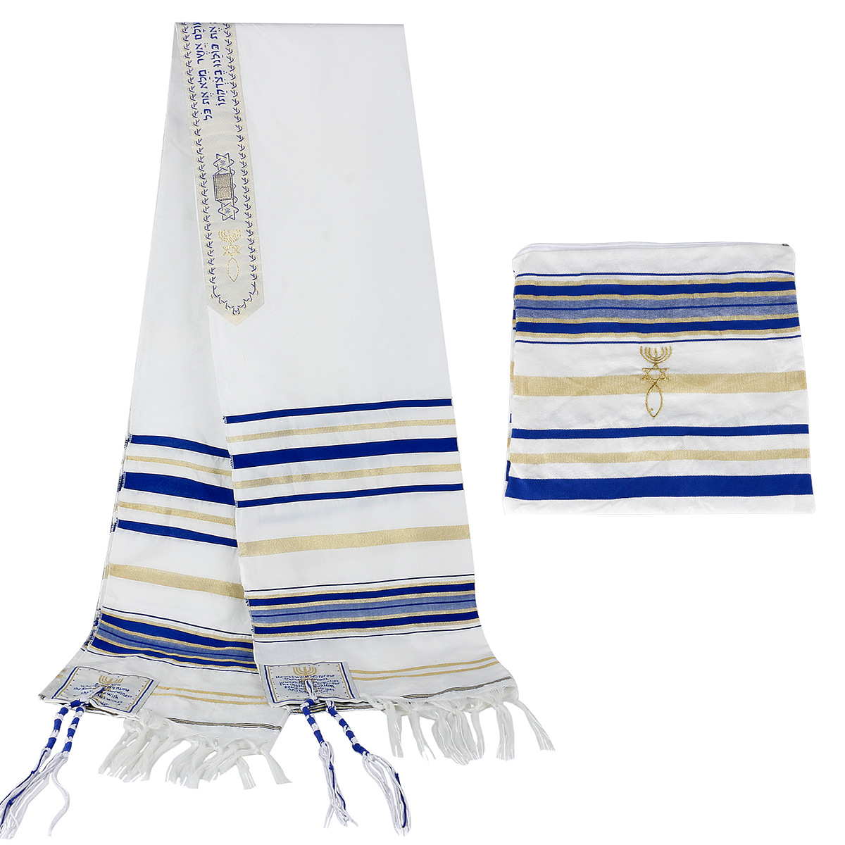 Talit Judío, Manto de Oración  - Ethnic Fashion For Men reseña y precio