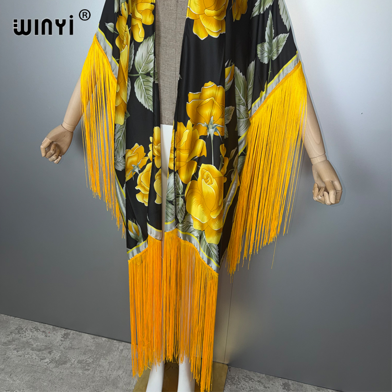 WINYI Africa Kimono, Pareo de  - Kaftan Women Boho reseña y precio
