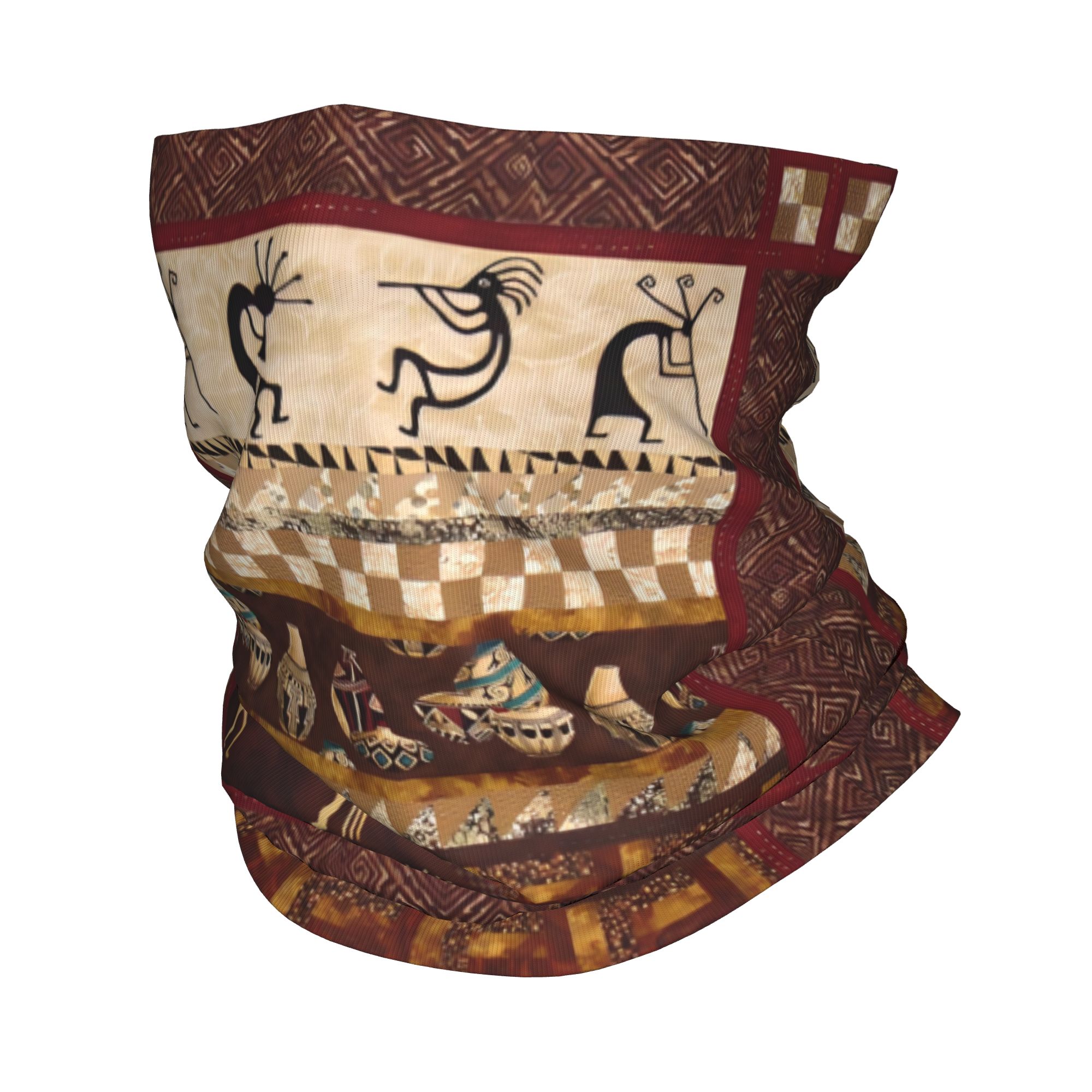 Custom Kokopelli Winter Headba - Ethnic Fashion For Men reseña y precio
