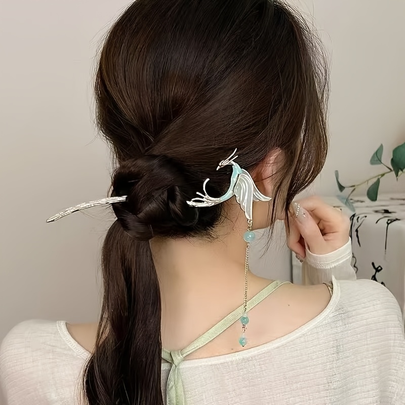 2 piezas de horquillas de esti - Ethnic Fashion Style reseña y precio