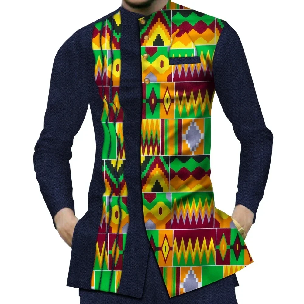 Ropa africana informal 100% de - Dashiki Shirt Men reseña y precio