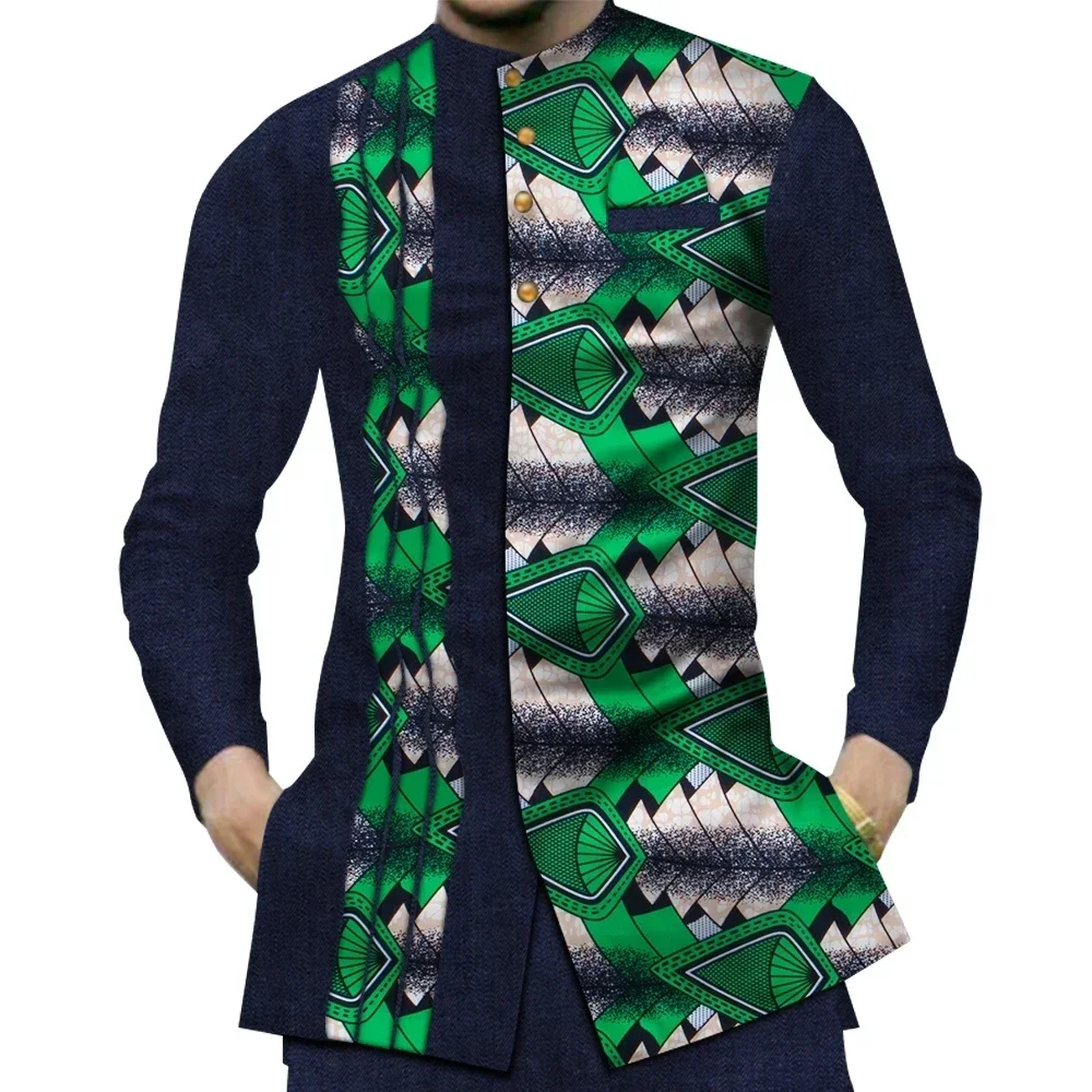 Ropa africana informal 100% de - Dashiki Shirt Men reseña y precio