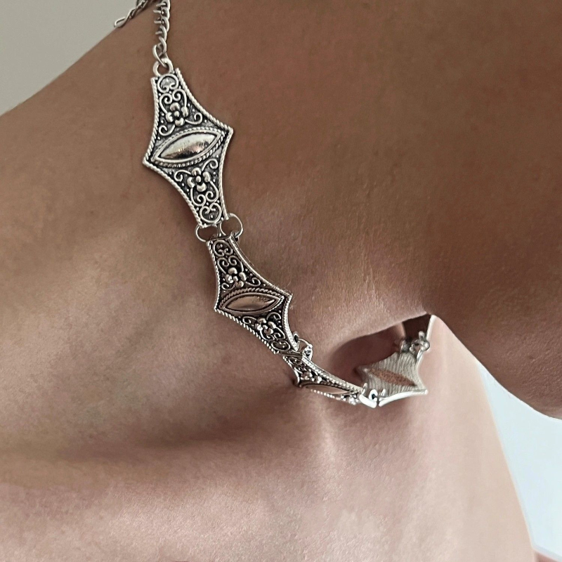 Collar Gargantilla Étnico Bohe - Fashion Show Ethnic Wear reseña y precio