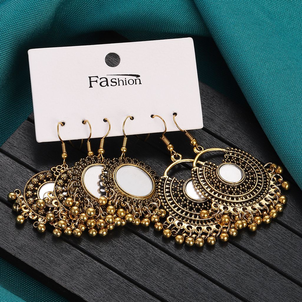 Juego de pendientes de Color d - Ethnic Indian Fashion reseña y precio
