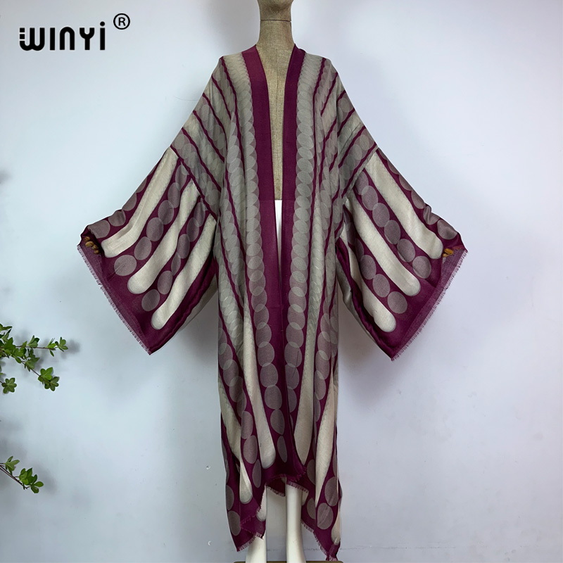 WINYI Kimono de Verano con Est - Kaftan Women Boho reseña y precio