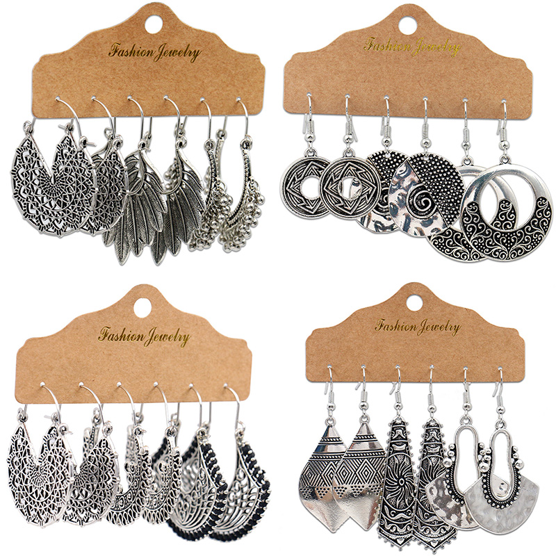 Pendientes indios colgantes ge - Ethnic Indian Fashion reseña y precio