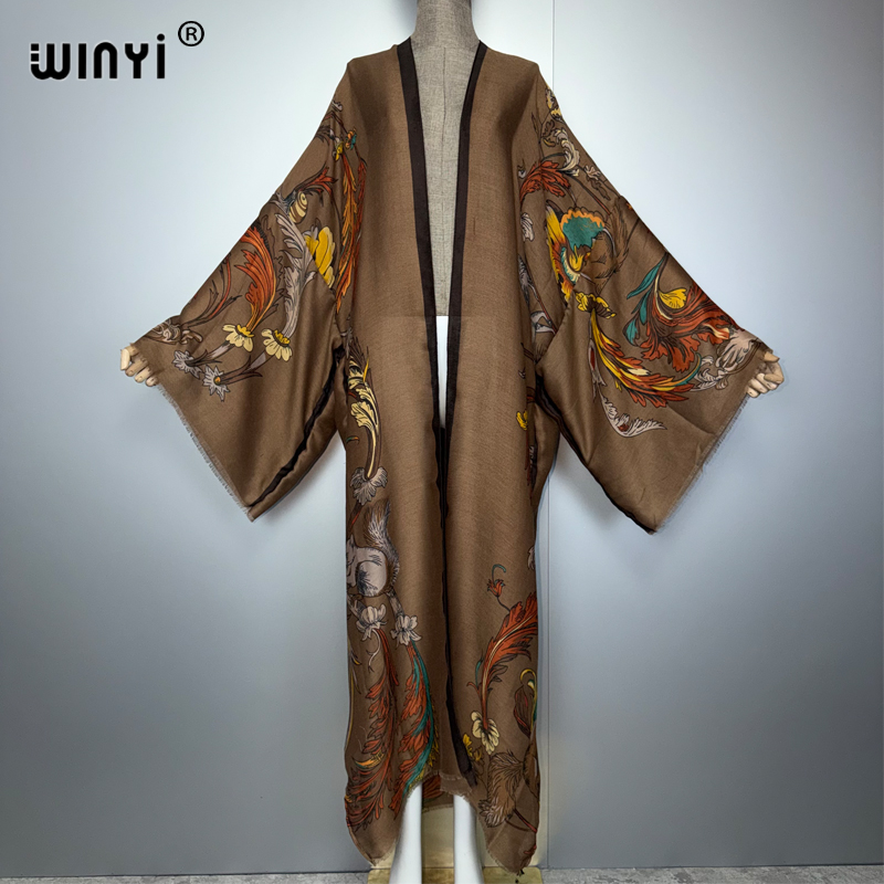 WINYI Vestido Kimono Boho Afri - Kaftan Women Boho reseña y precio