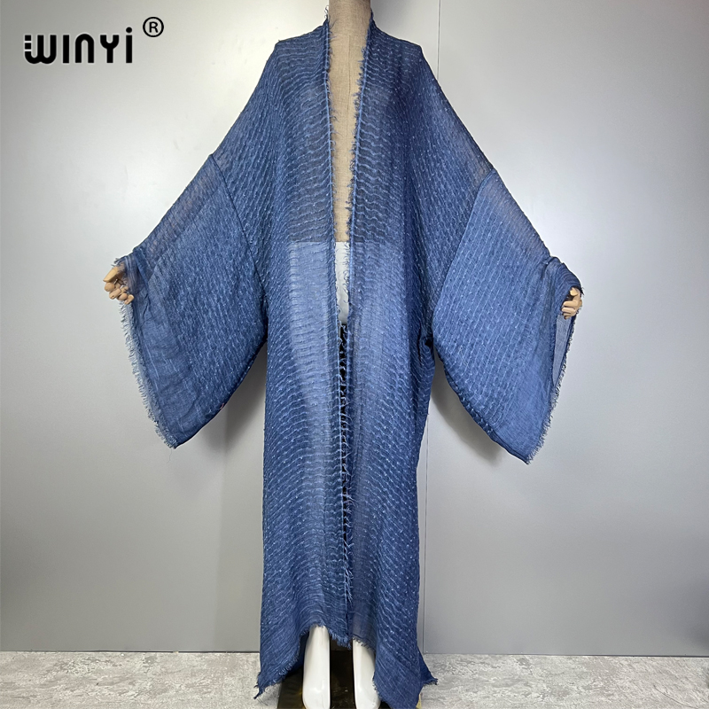 WINYI Kimono con Estampado Geo - Kaftan Women Boho reseña y precio