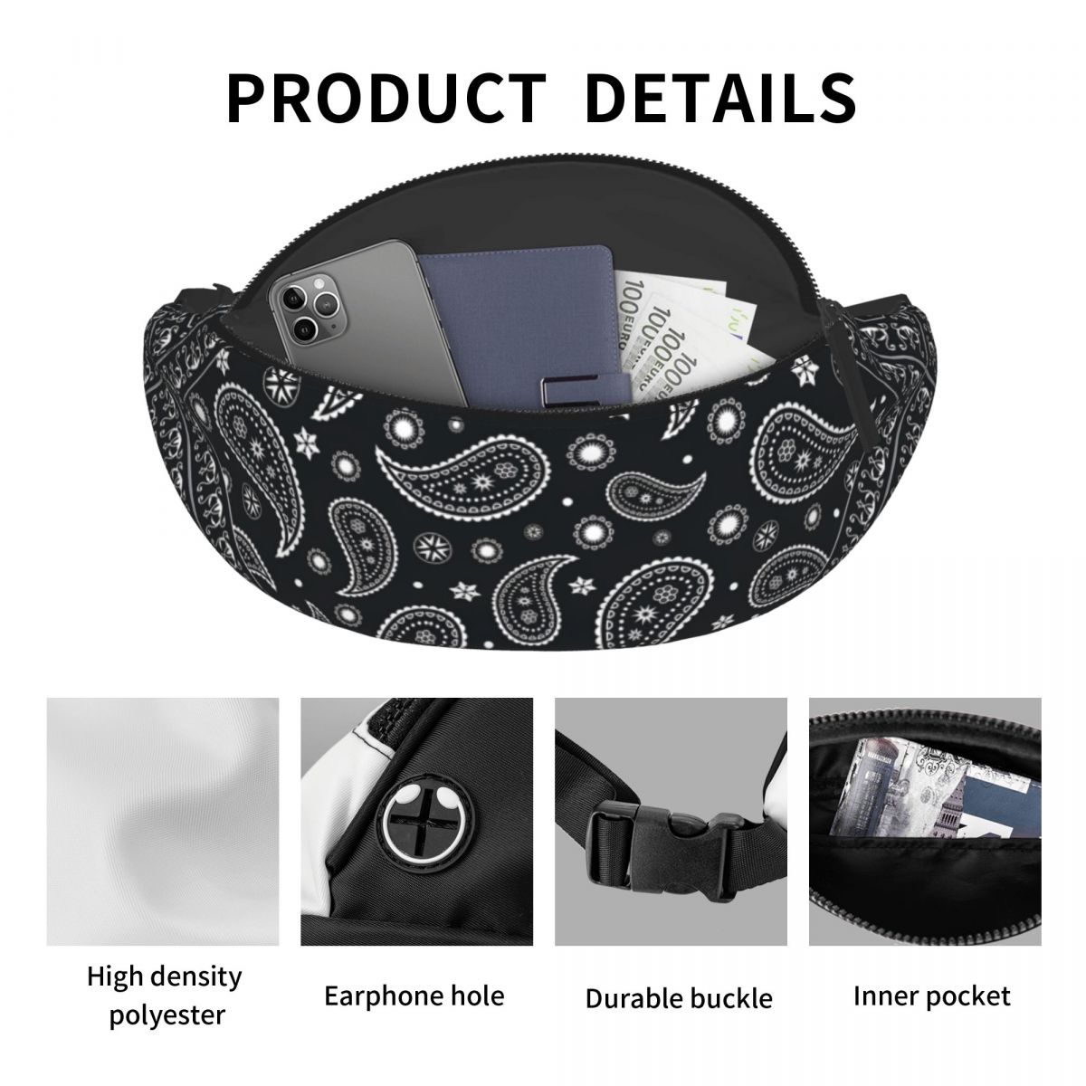 Riñonera Personalizada con Dis - Ethnic Fashion For Men reseña y precio