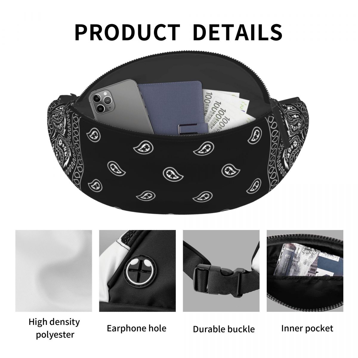 Riñonera Personalizada de Esti - Ethnic Fashion For Men reseña y precio