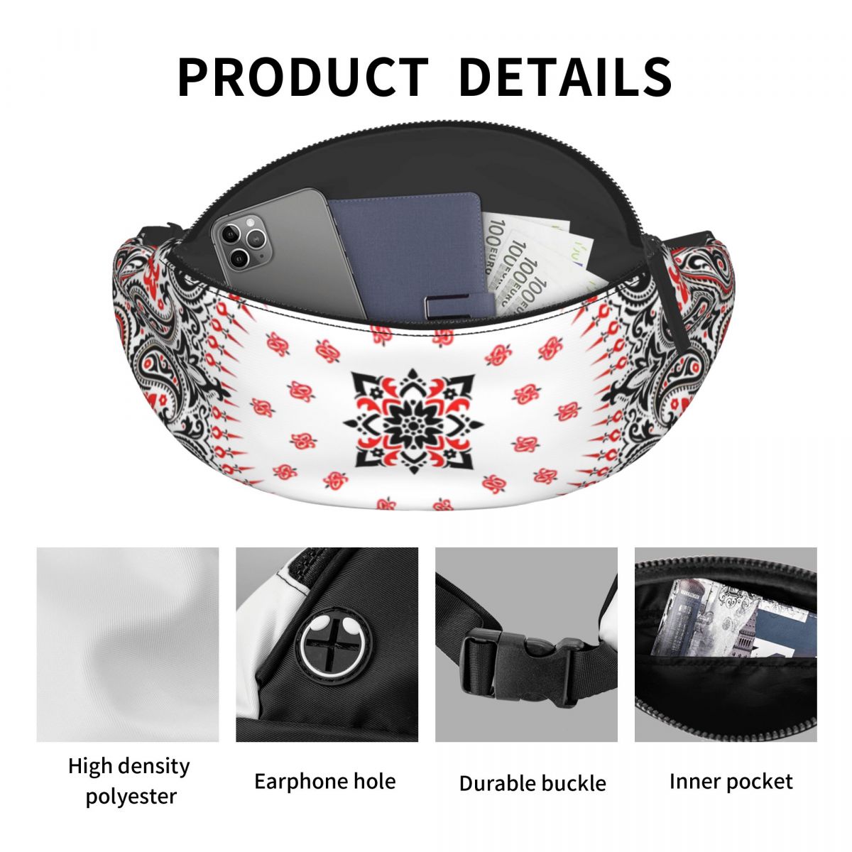 Riñonera Personalizada con Dis - Ethnic Fashion For Men reseña y precio