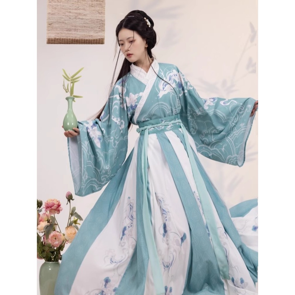 Ropa tradicional china Hanfu,  - Fashion Show Ethnic Wear reseña y precio
