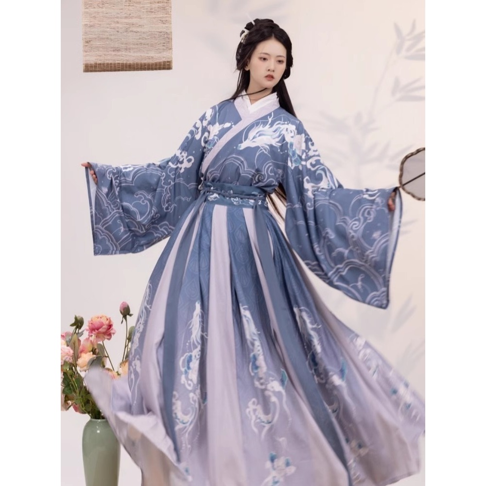 Ropa tradicional china Hanfu,  - Fashion Show Ethnic Wear reseña y precio