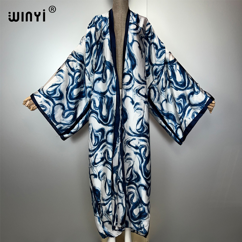 WINYI cárdigan bohemio vestido - Kaftan Women Boho reseña y precio