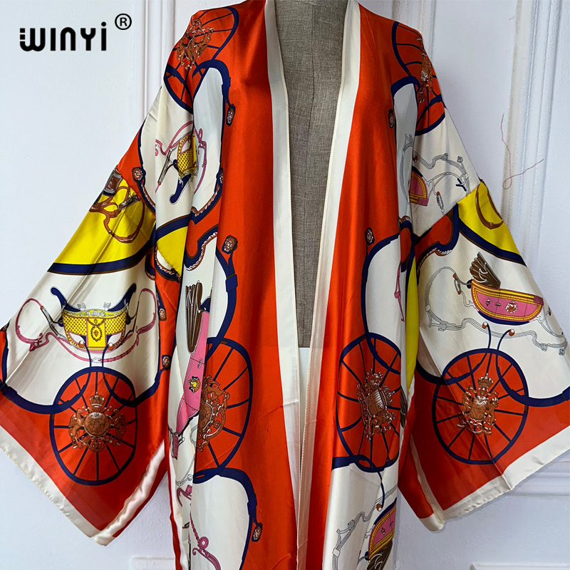 WINYI Kimono con Estampado Boh - Kaftan Women Boho reseña y precio