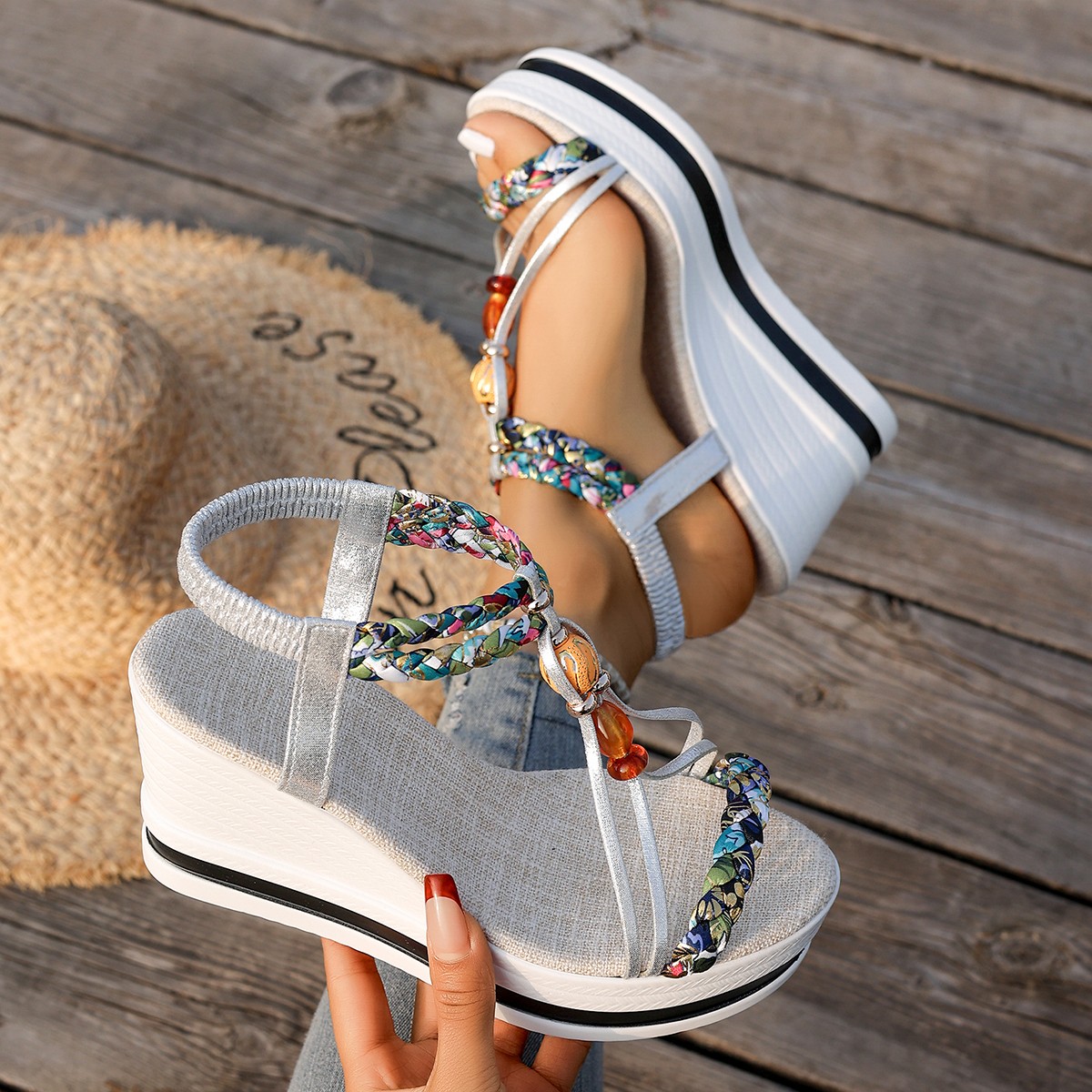 Sandalias de Plataforma Étnica - Ethnic Fashion Trends 2026 reseña y precio