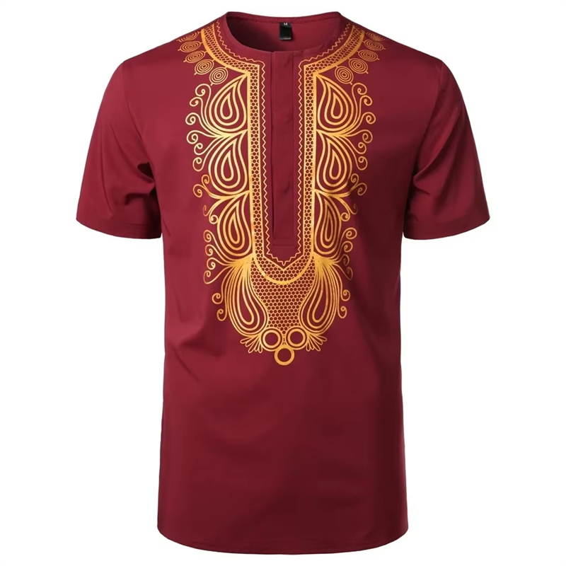 Camiseta de diseñador a la mod - Dashiki Shirt Men reseña y precio