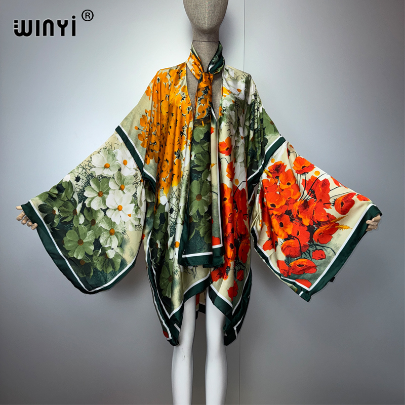 WINYI-cárdigan corto con sensa - Kaftan Women Boho reseña y precio