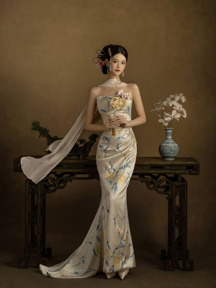 Nuevo Vestido de Novia Estilo  - Ethnic Fashion Studio reseña y precio