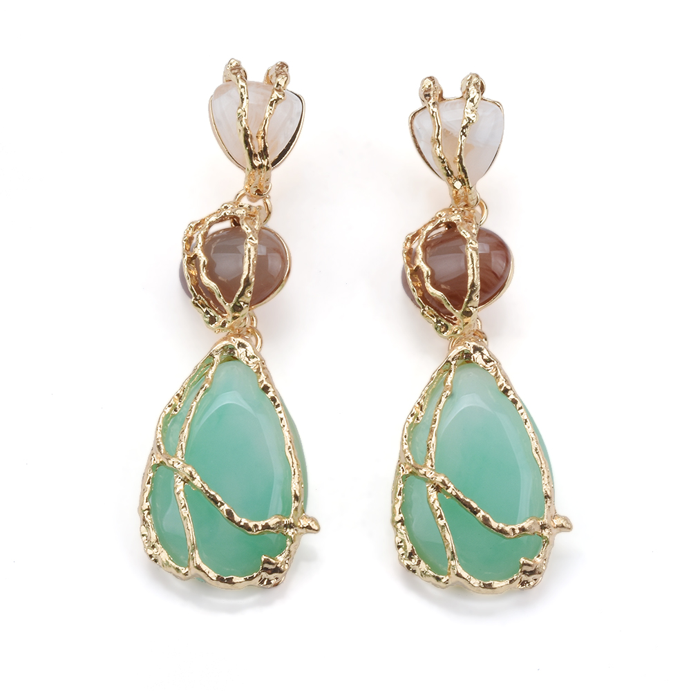 Pendientes Largos de Resina Ve - Ethnic Fashion Trends 2026 reseña y precio