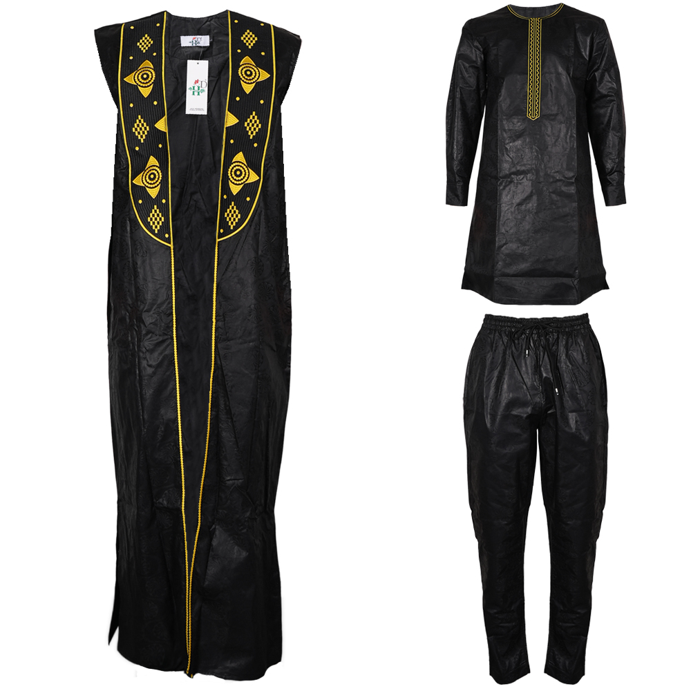 Conjunto de 3 piezas de ropa a - Dashiki Shirt Men reseña y precio