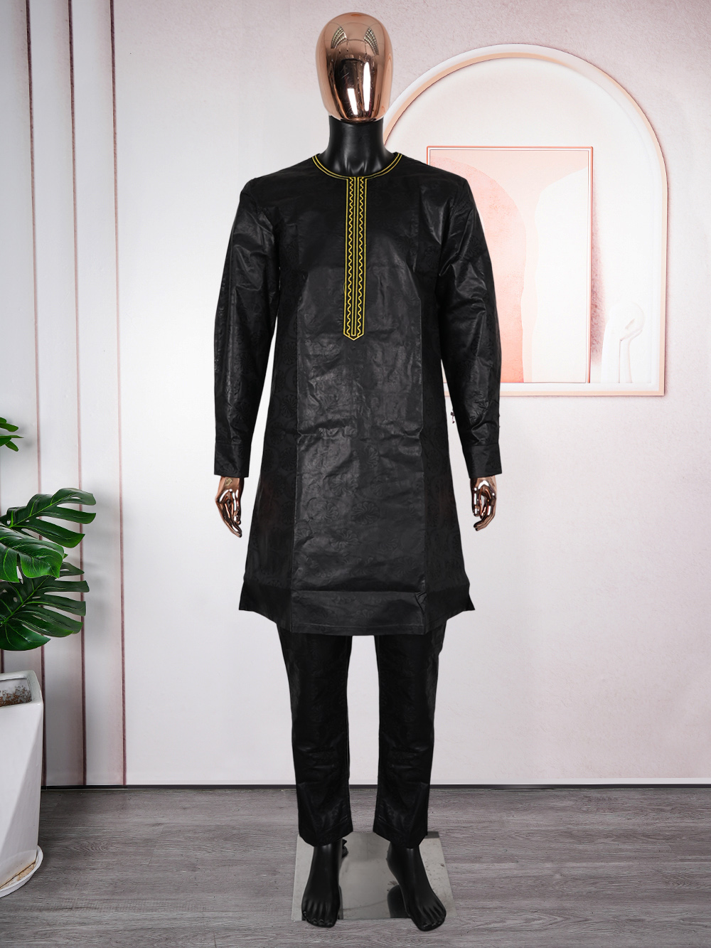Conjunto de 3 piezas de ropa a - Dashiki Shirt Men reseña y precio