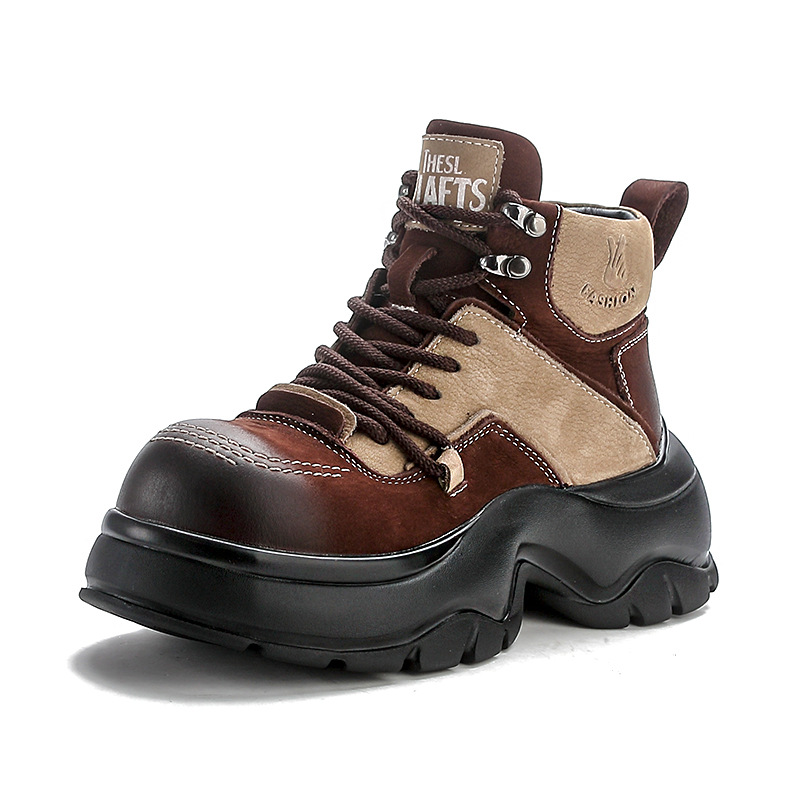 Botas de moda con cuña de cuer - Ethnic Fashion Style reseña y precio