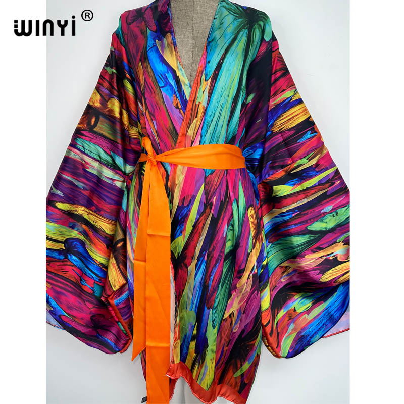 WINYI-Bikini elegante con esta - Kaftan Women Boho reseña y precio