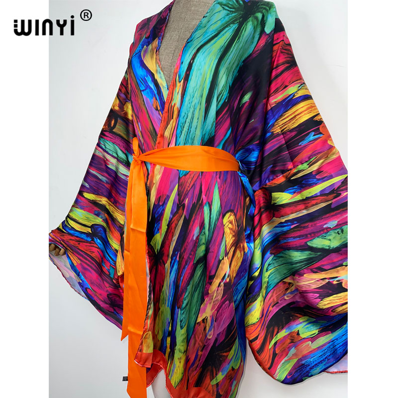WINYI-Bikini elegante con esta - Kaftan Women Boho reseña y precio