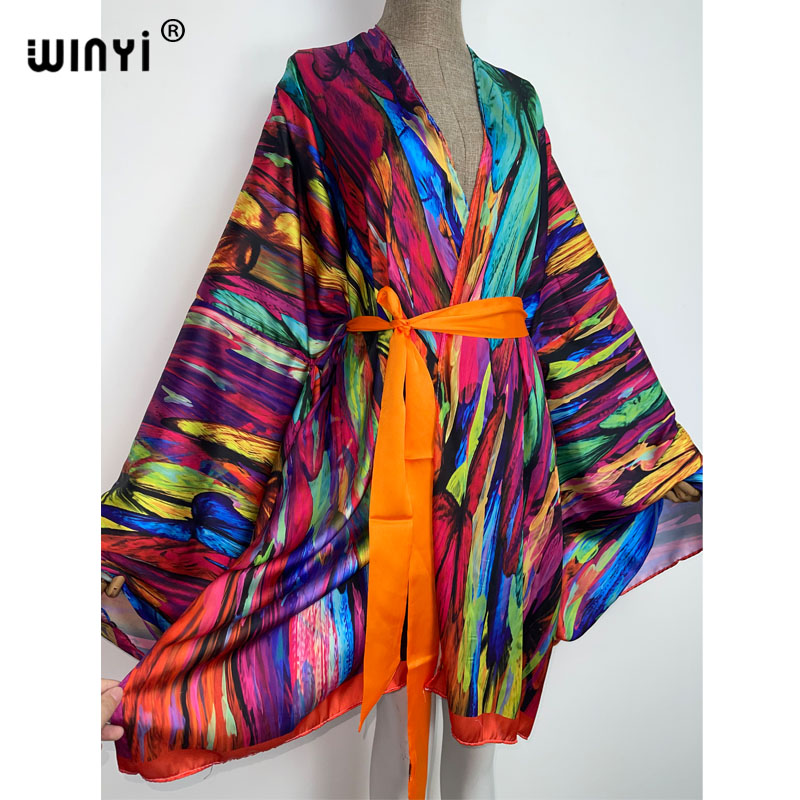 WINYI-Bikini elegante con esta - Kaftan Women Boho reseña y precio