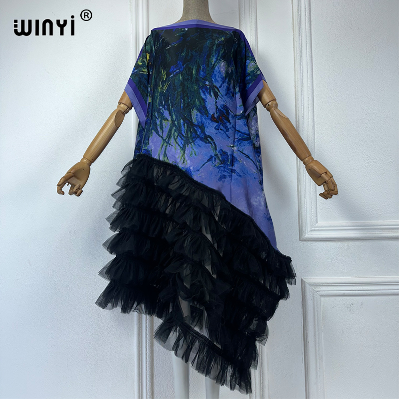WINYI Africa Clothing Vestido  - Kaftan Women Boho reseña y precio