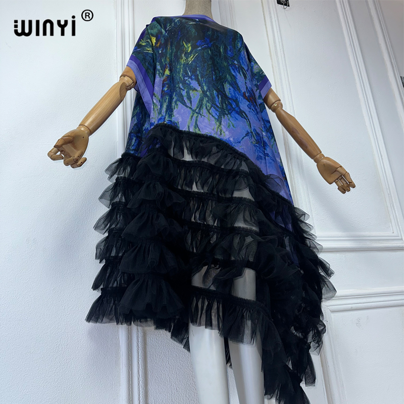 WINYI Africa Clothing Vestido  - Kaftan Women Boho reseña y precio